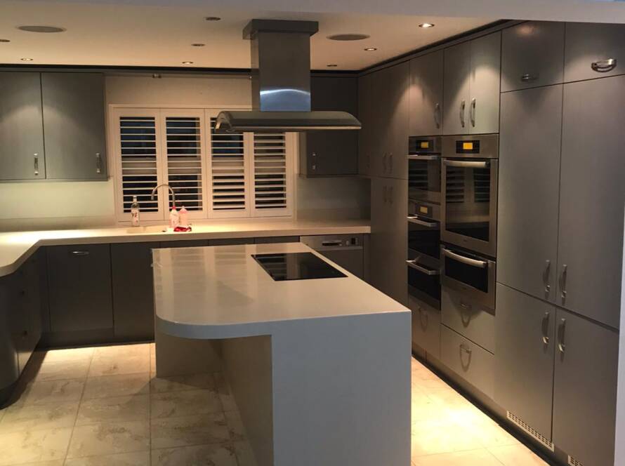 dark kitchen
