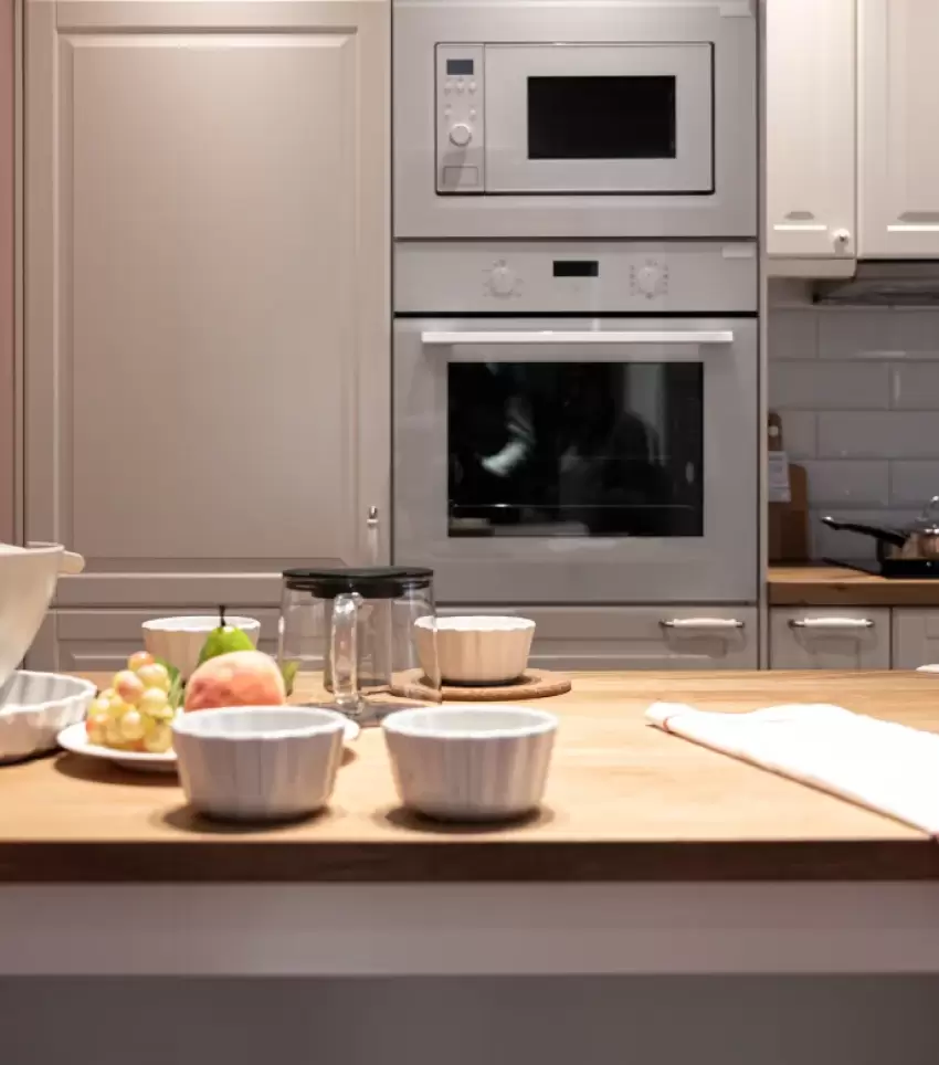 Ready respraying kitchen in London city